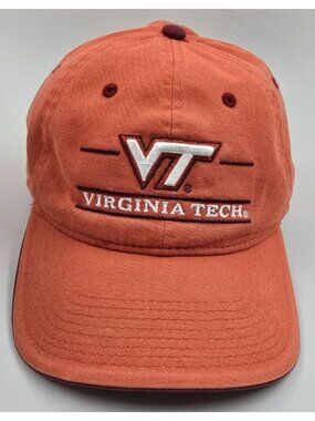 Virginia Tech Hokies NCAA The Game Orange Cotton OS Adjustable Baseball Cap Hat